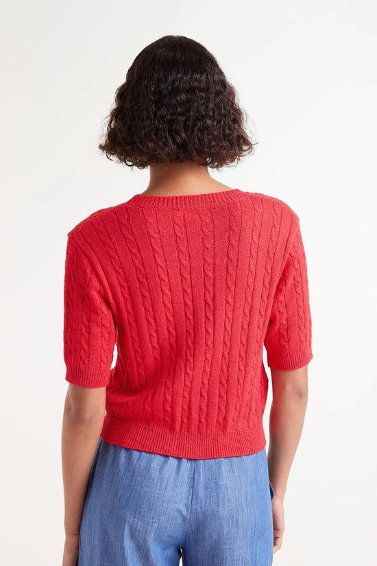 Compania Fantastica Jersey Punto Manga Corta Rojo