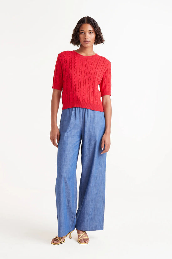 Compania Fantastica Jersey Punto Manga Corta Rojo