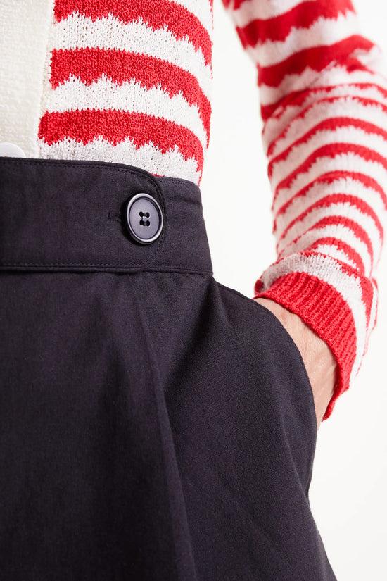 Compania Fantastica Shorts Botones Negro