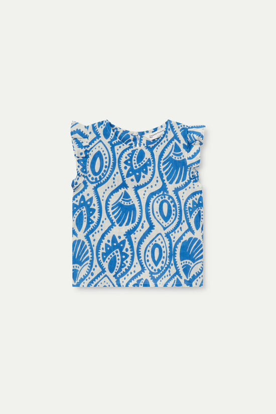 Compania Fantastica Top De Niña Estampado Aquaria