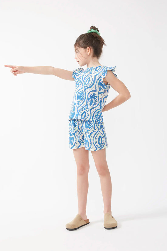 Compania Fantastica Top De Niña Estampado Aquaria