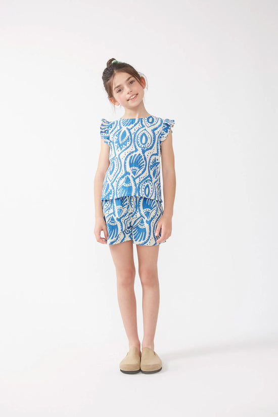 Compania fantastica Top de niña estampado Aquaria