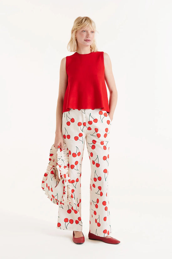 Compania Fantastica Top Evasé Punto Rojo