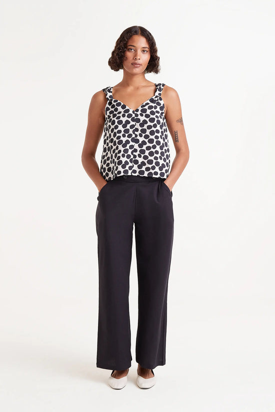 Compania Fantastica Top Tirantes Estampado Terrazo