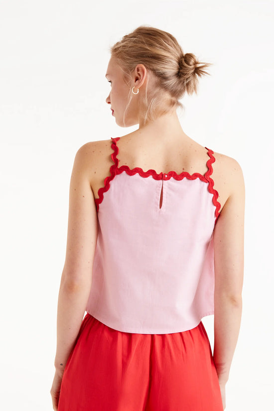 Compania Fantastica Top Tirantes Picunela Rosa