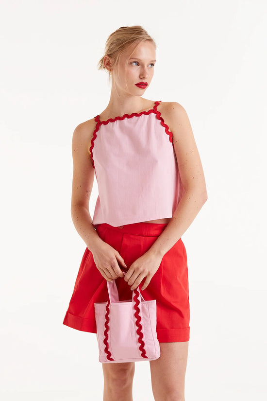 Compania fantastica Top tirantes picunela rosa