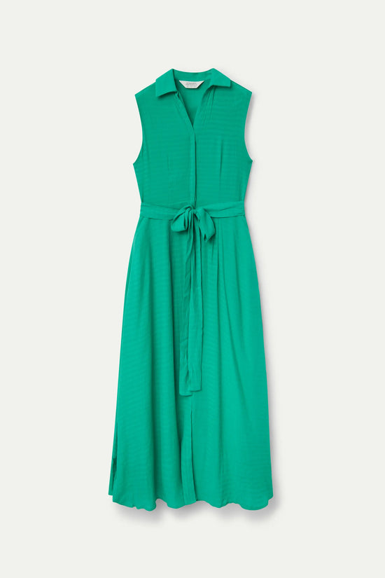 Compania Fantastica Vestido Largo Fluido Verde