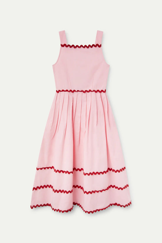 Compania Fantastica Vestido Midi Picunela Rosa
