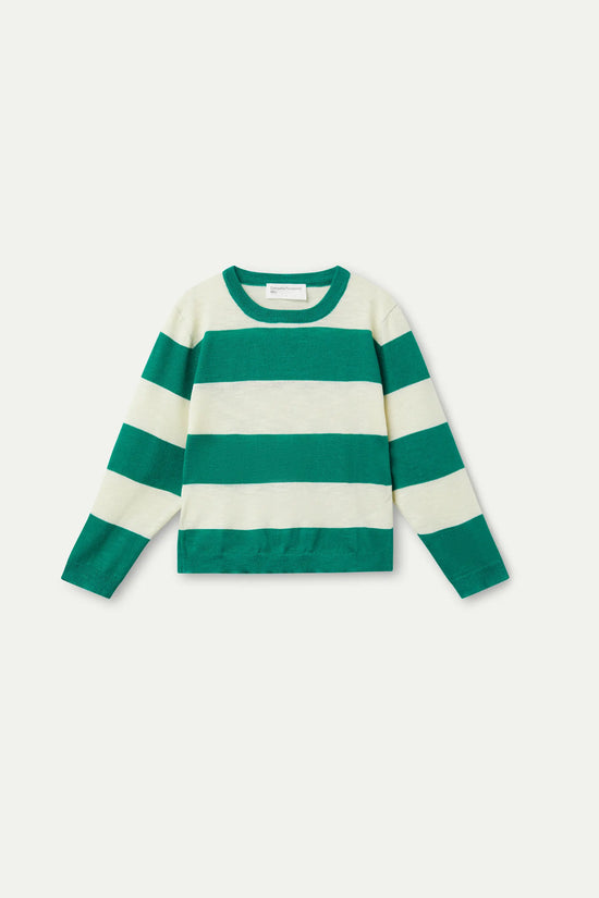 Compania Fantastica Jersey Unisex Estampado De Rayas Verdes