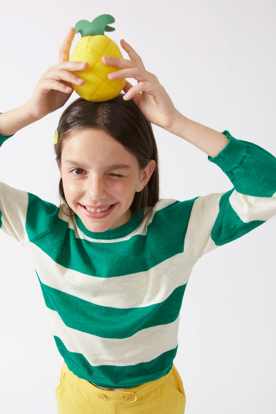 Compania Fantastica Jersey Unisex Estampado De Rayas Verdes