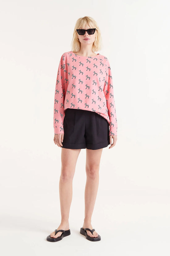 Compania Fantastica Sudadera De Felpa Con Estampado Safari