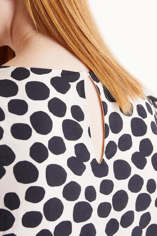 Compania Fantastica Vestido Corto Con Estampado De Terrazo