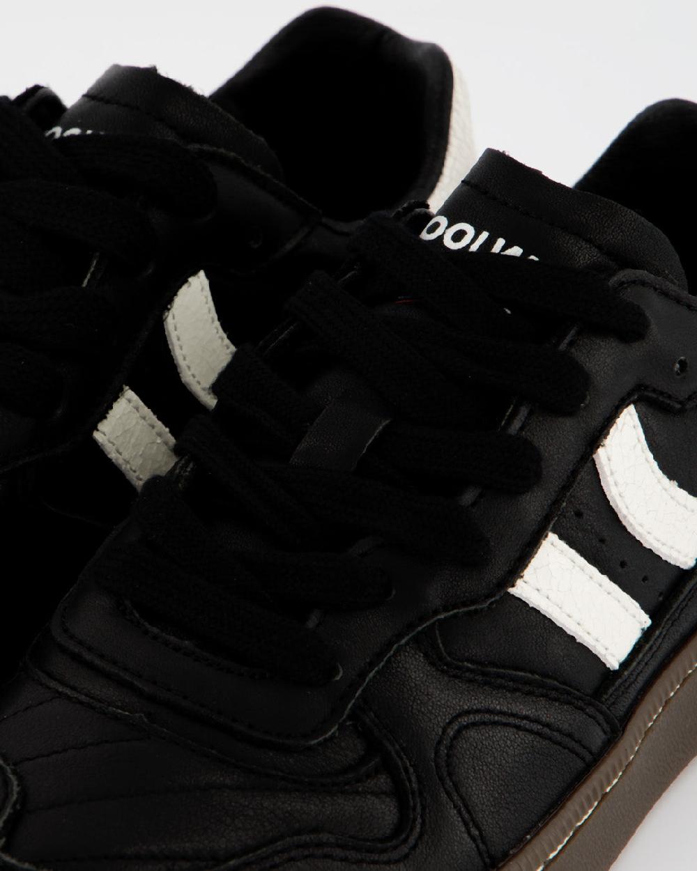 Coolway GOAL BLACK LEATHER MUJER