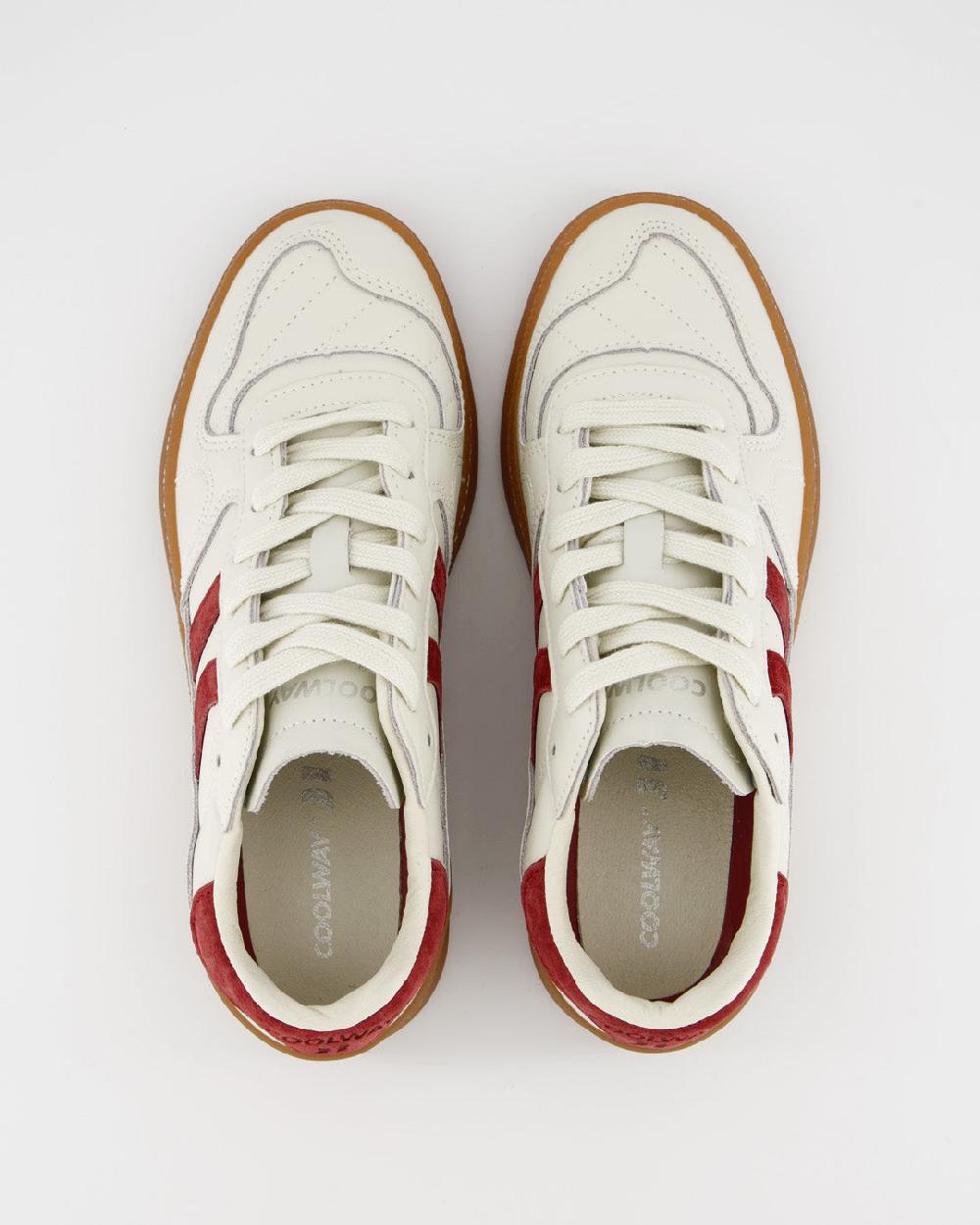 Coolway GOAL WHITE-RUBY HOMBRE