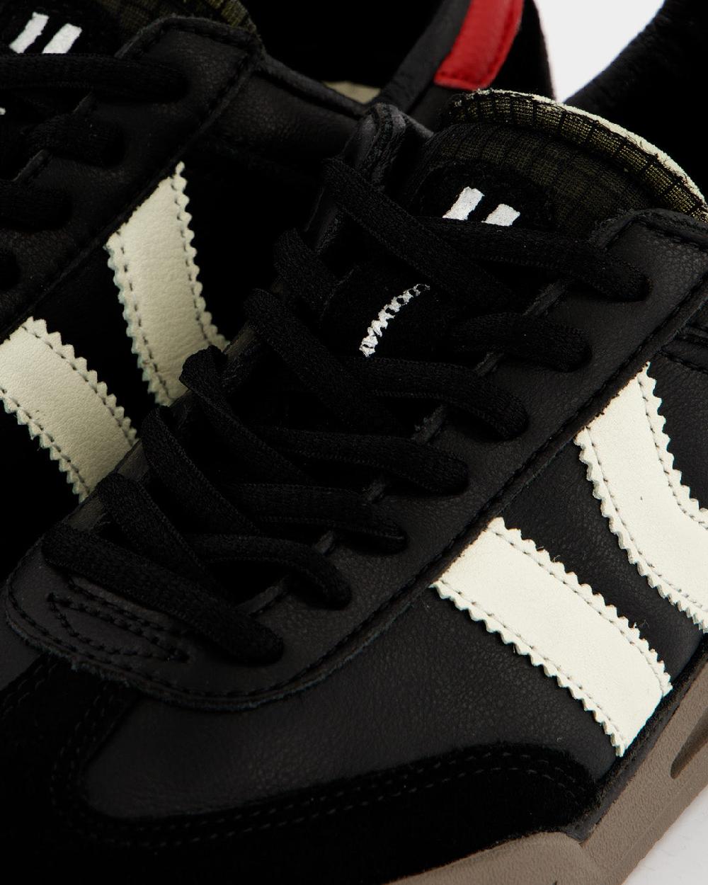 Coolway GRASS BLACK LEATHER HOMBRE