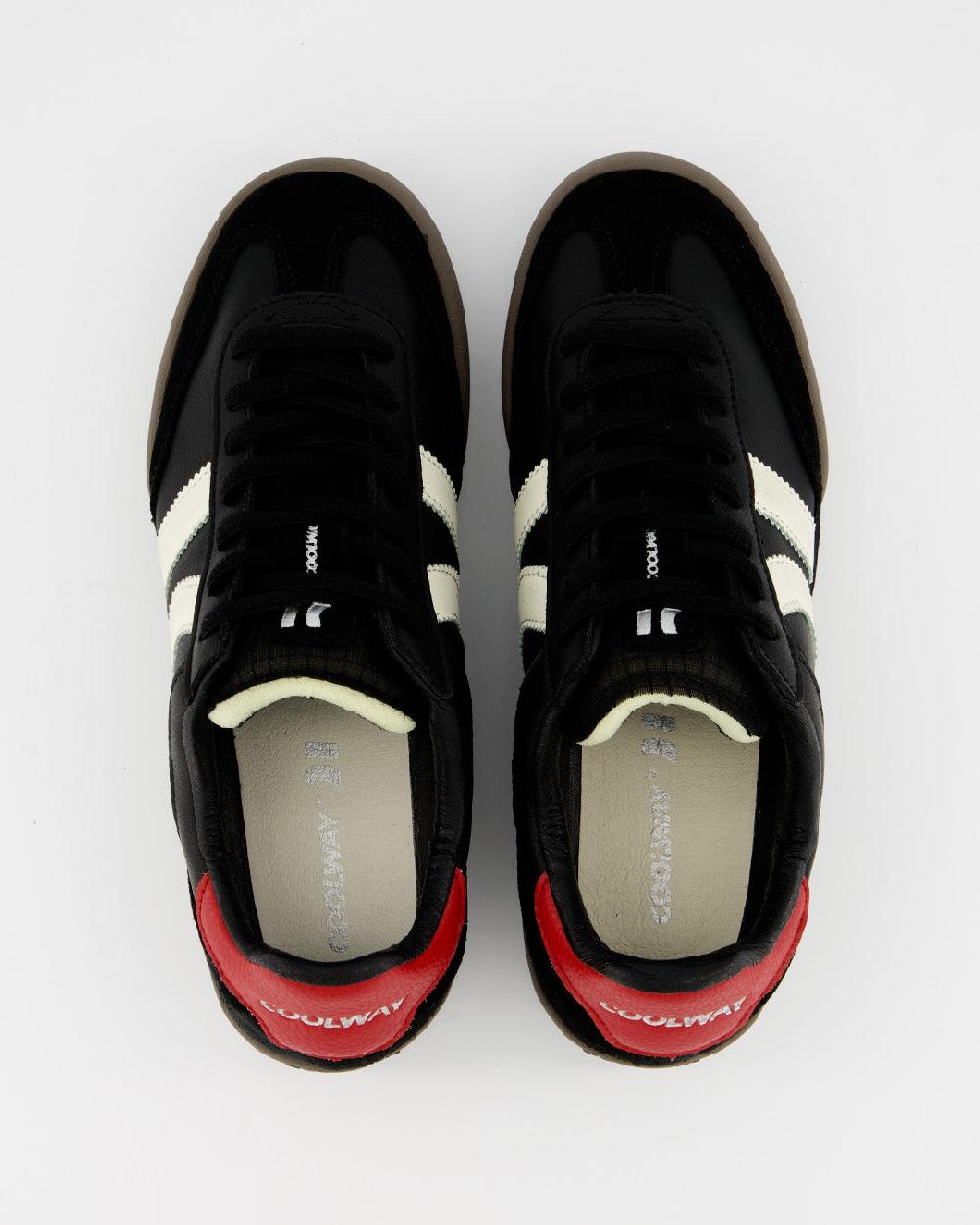 Coolway GRASS BLACK LEATHER MUJER