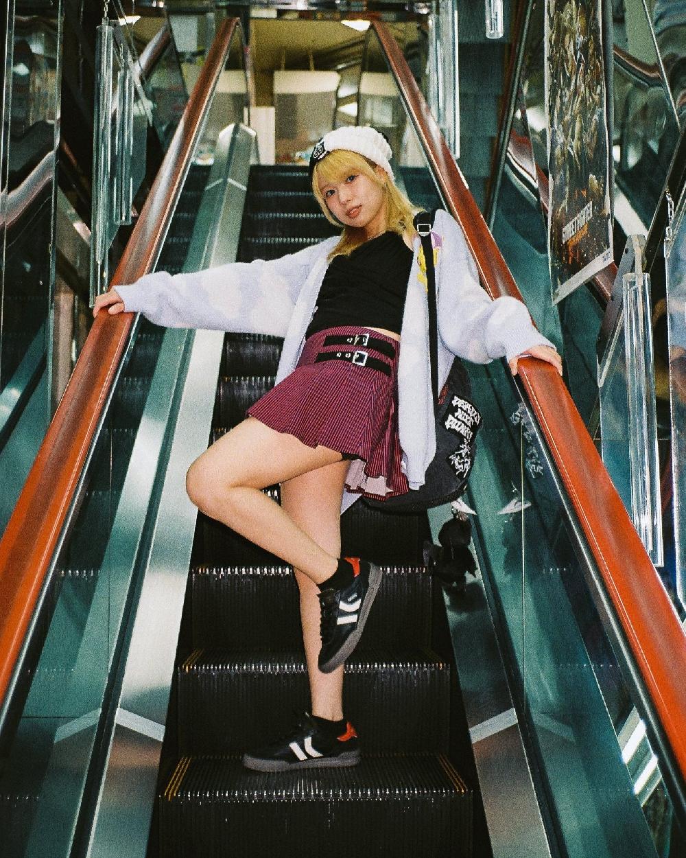 Coolway GRASS BLACK LEATHER MUJER