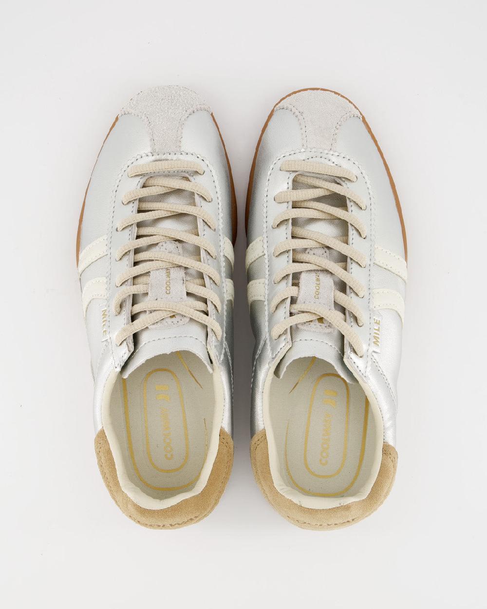 Coolway MILE SILVER LEATHER MUJER