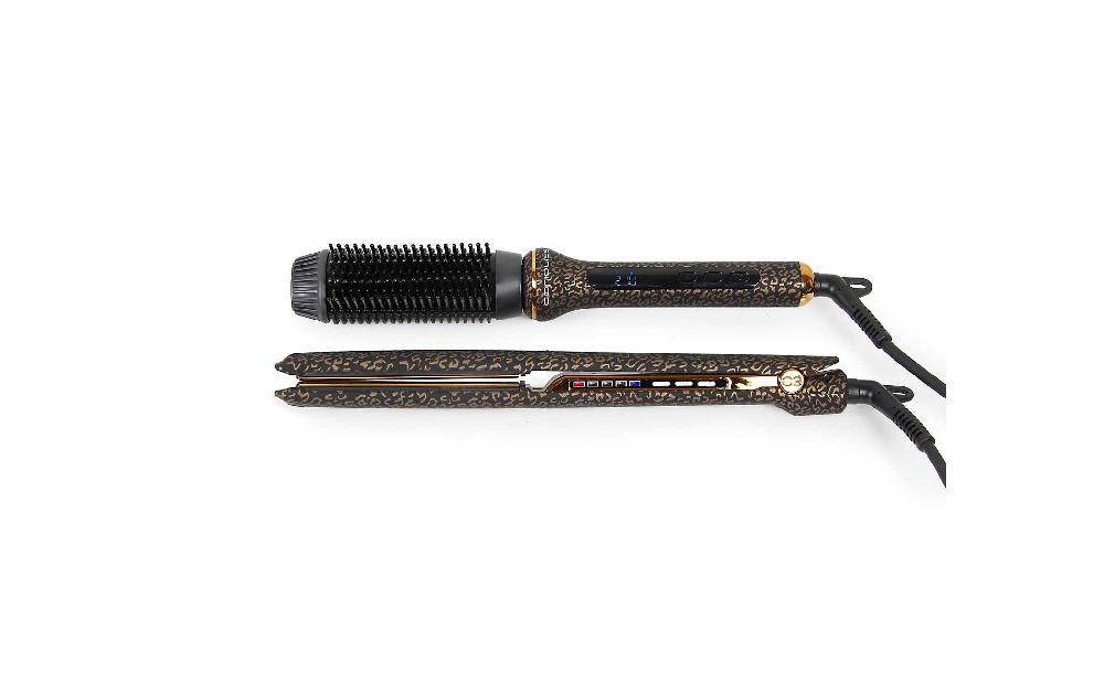 Corioliss C3 GOLD LEOPARD + HOT BRUSH