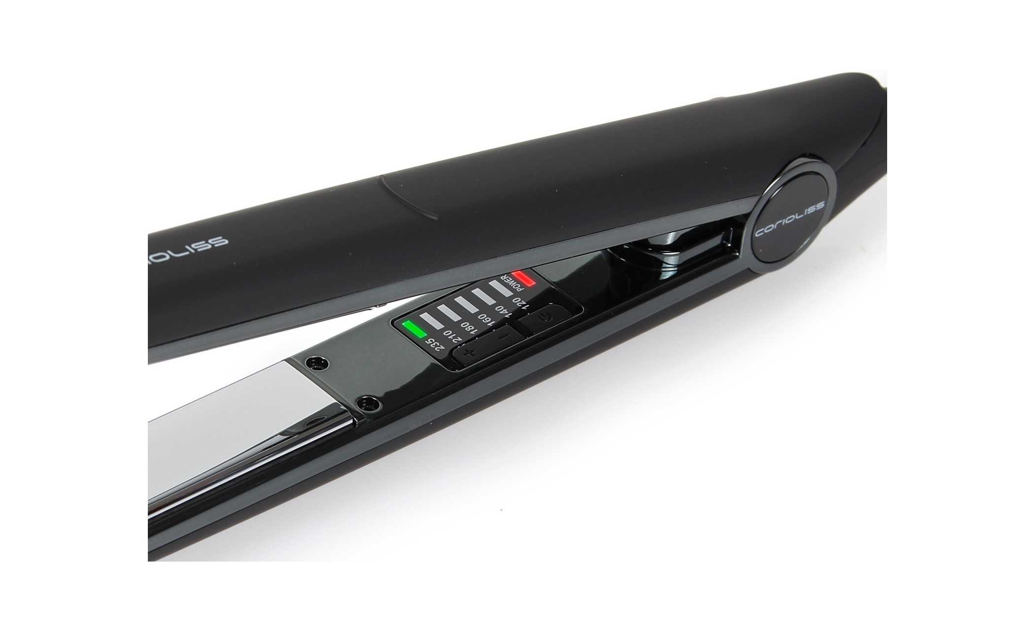 Corioliss PLANCHA DE PELO C1 BLACK SOFT TOUCH CHROME