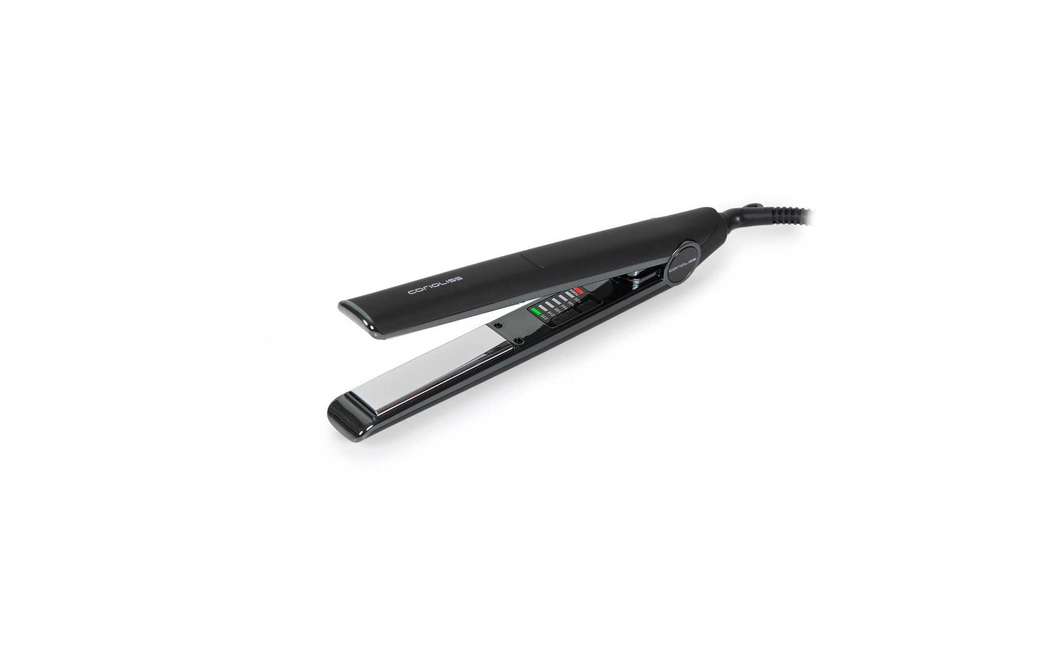 Corioliss PLANCHA DE PELO C1 BLACK SOFT TOUCH CHROME