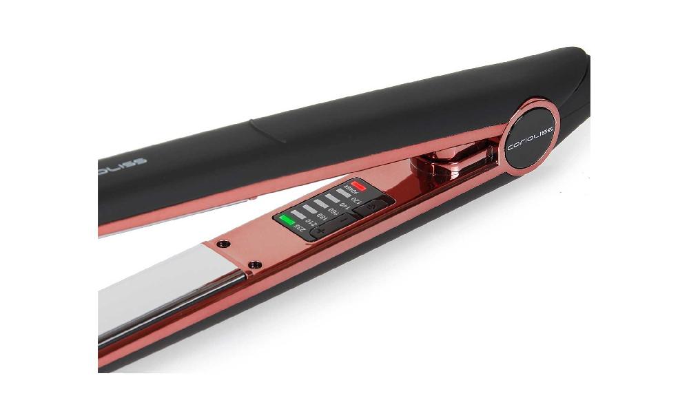 Corioliss PLANCHA DE PELO C1 BLACK SOFT TOUCH COPPER