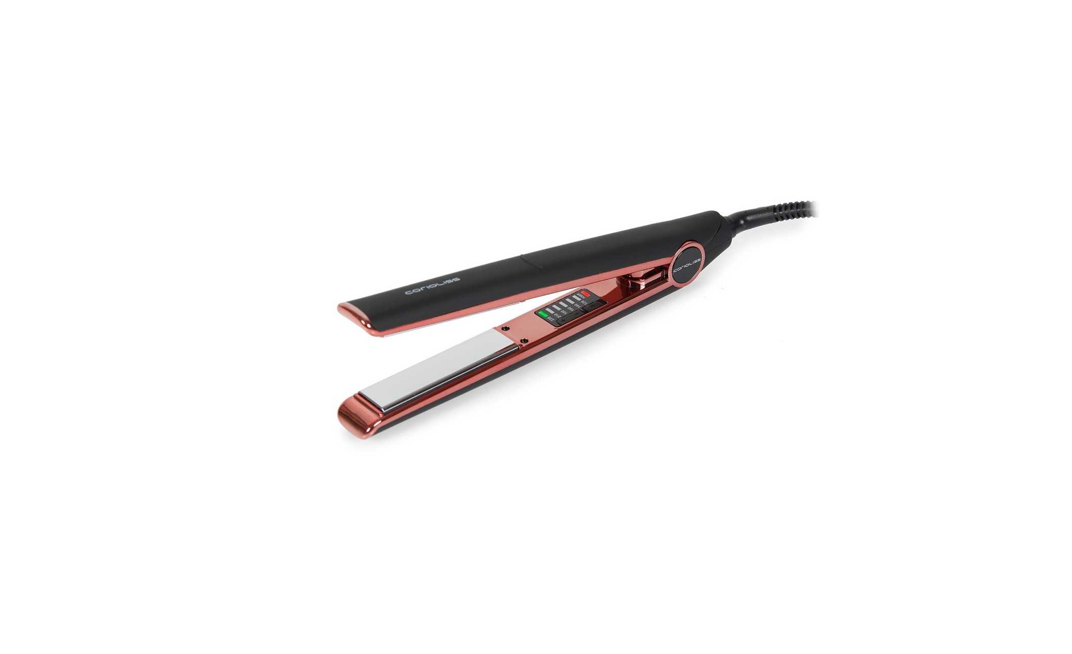 Corioliss PLANCHA DE PELO C1 BLACK SOFT TOUCH COPPER