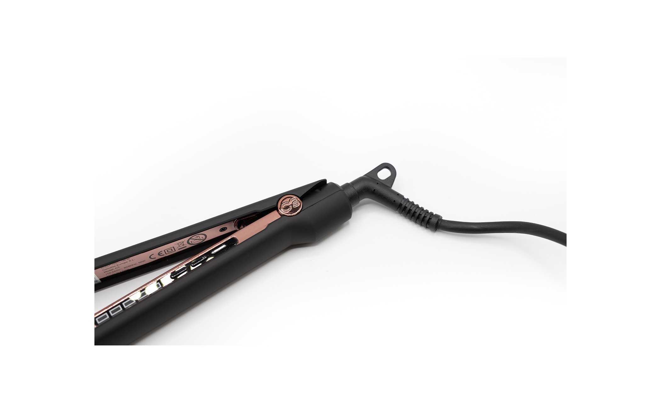 Corioliss PLANCHA DE PELO CORIOLISS C3 BLACK SOFT TOUCH COPPER