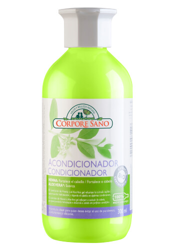 Corpore sano Acondicionador Fortificante Henna y Aloe Vera