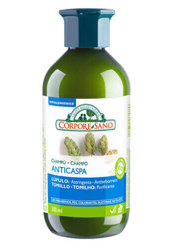 Corpore sano Champú Anticaspa Lúpulo y Tomillo