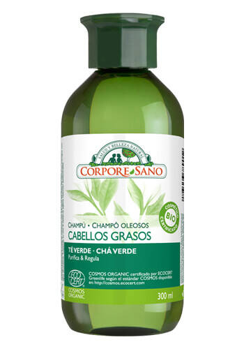 Corpore sano Champú Cabellos Grasos Té verde