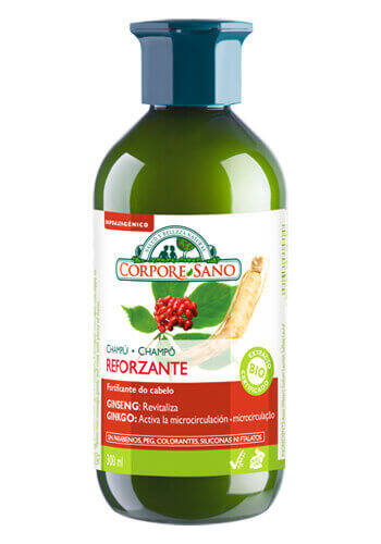 Corpore sano Champú Reforzante Ginseng y Ginkgo