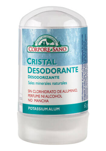 Corpore sano Deo Cristal Mineral Desodorizante Potassium Alum