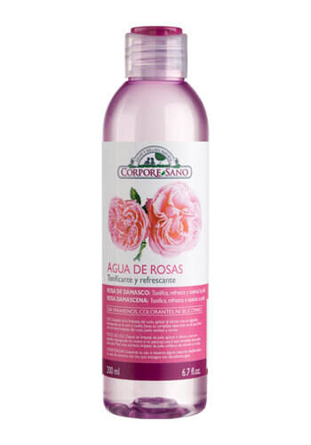 Corpore sano Tónico Agua de Rosas con Rosa Damascena