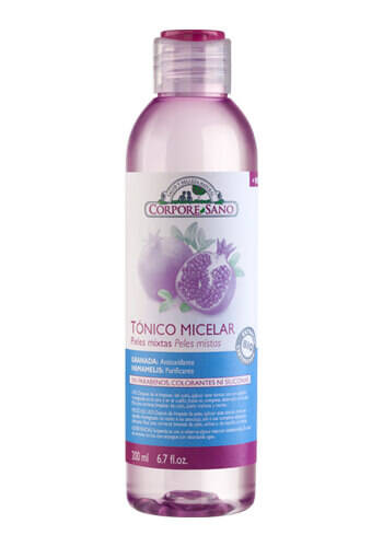 Corpore sano Tónico Micelar Pieles Mixtas Granada y Hamamelis