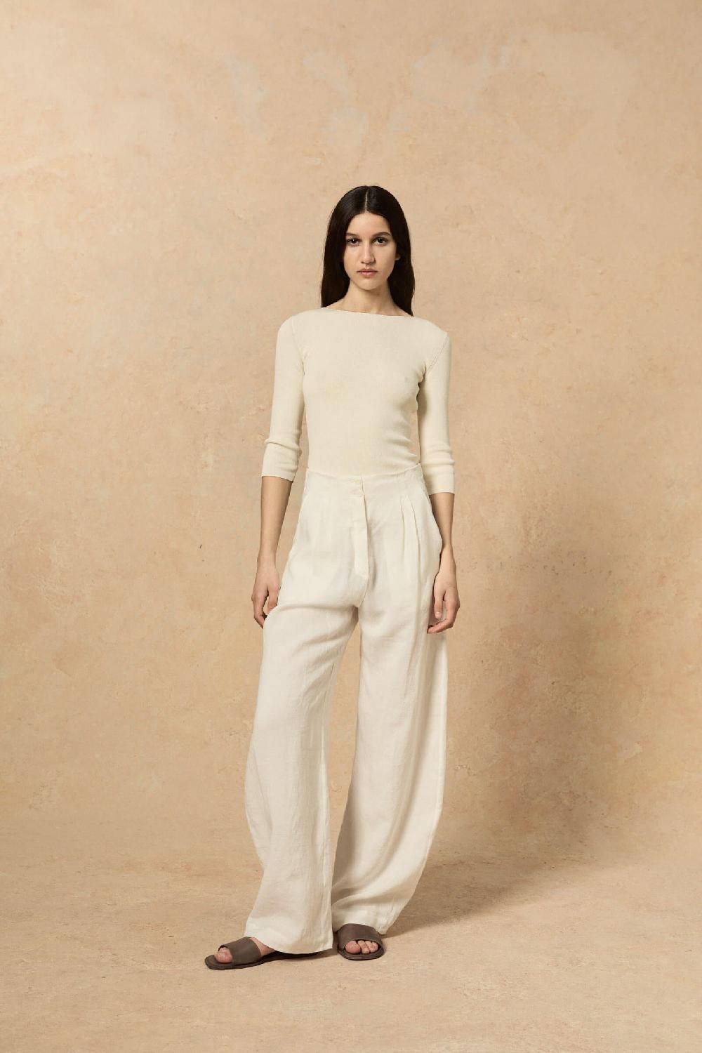 Cortana Alaska Jersey Manga Larga Marfil