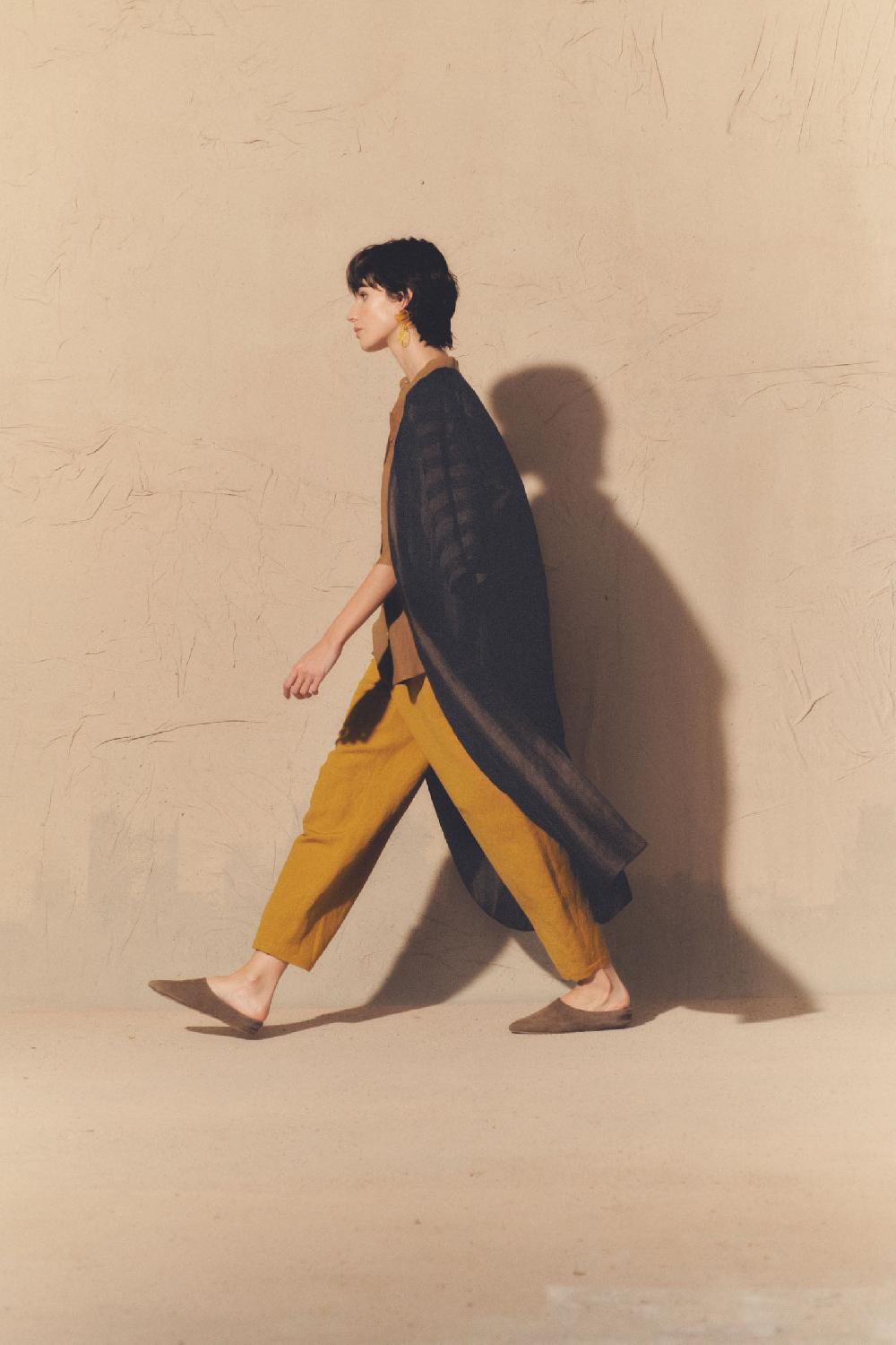 Cortana Alex Abrigo A Rayas Jacquard