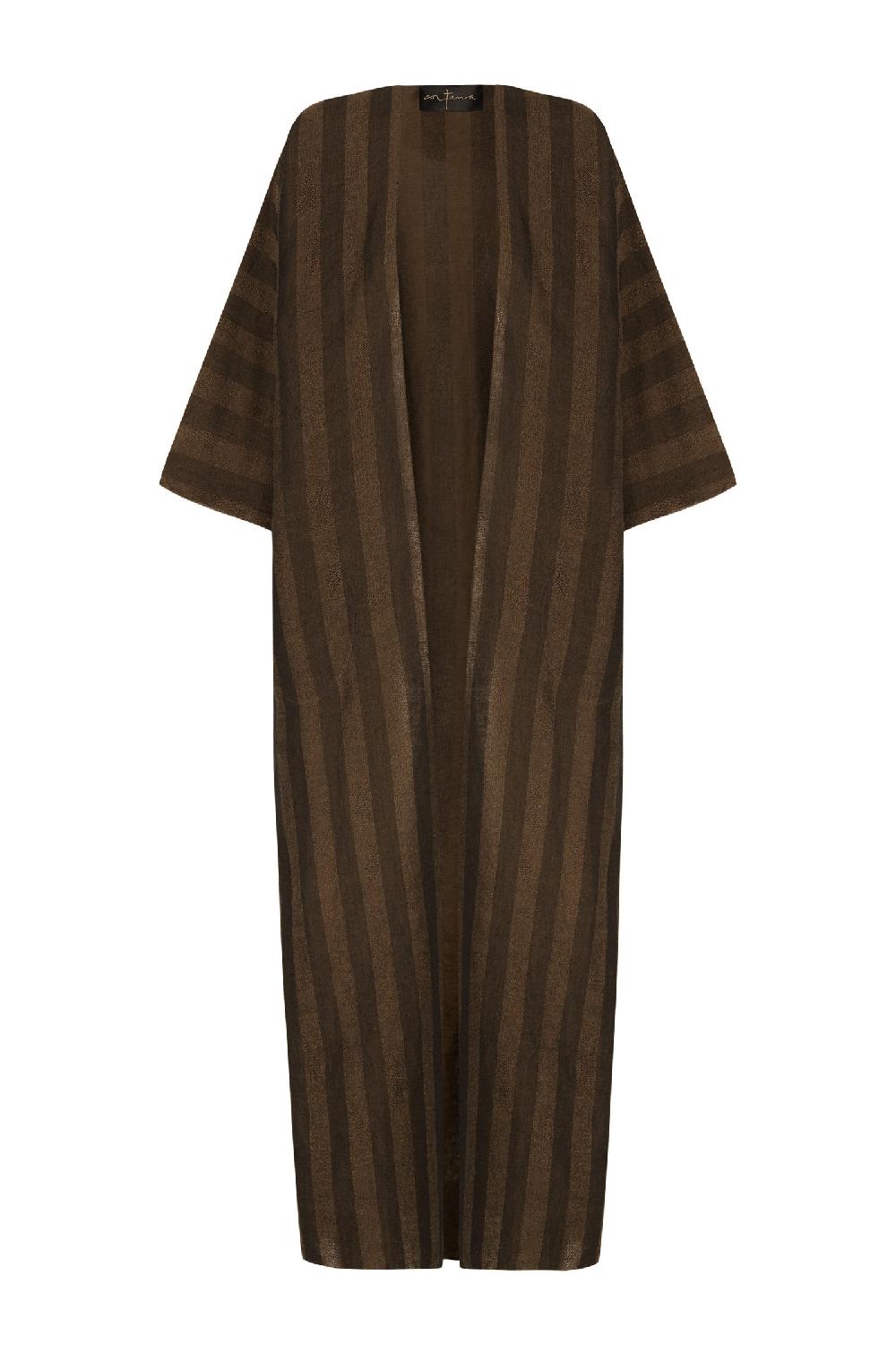 Cortana Alex Abrigo A Rayas Jacquard