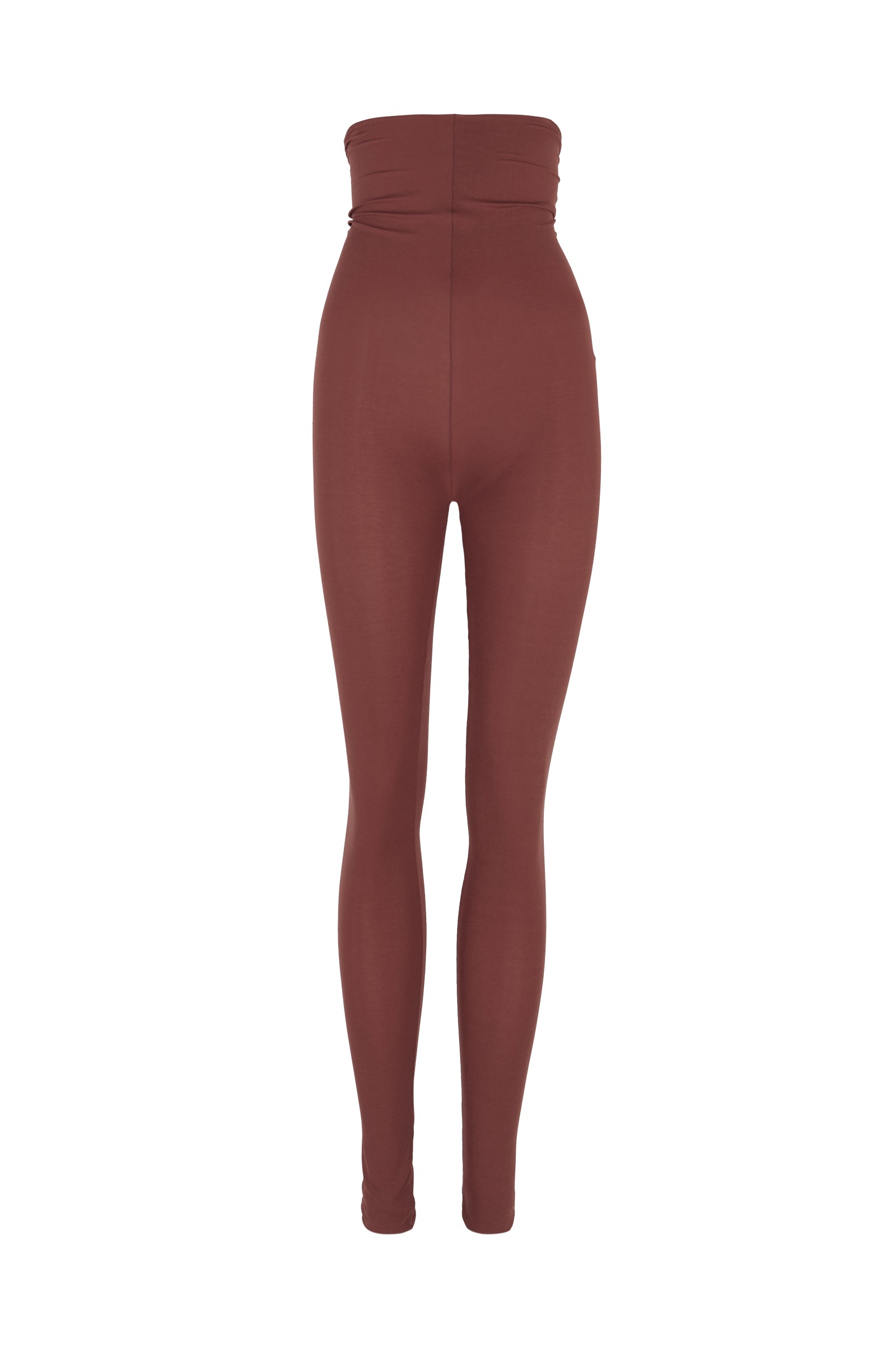 Cortana Alice leggings en cupro stretch granate
