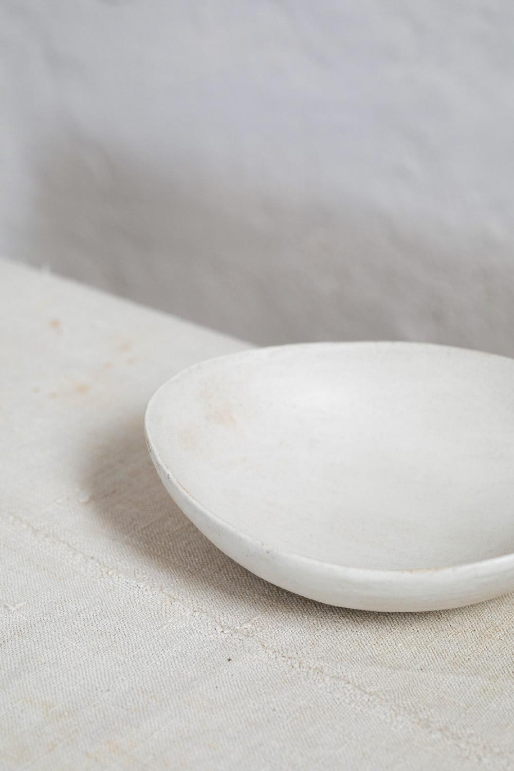 Cortana Bol Oval Blanc