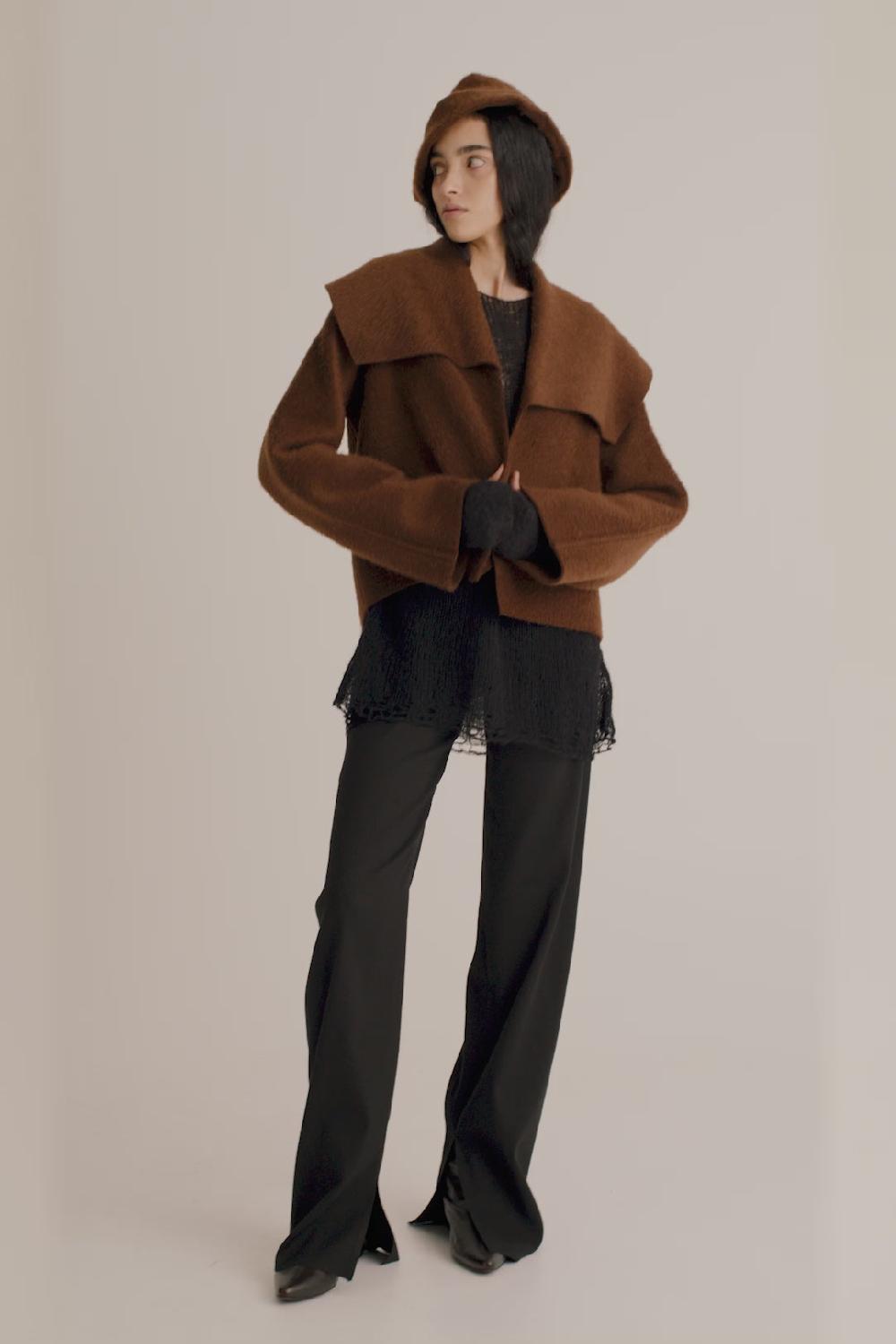 Cortana Bowie Pantalon De Talle Alto Negro