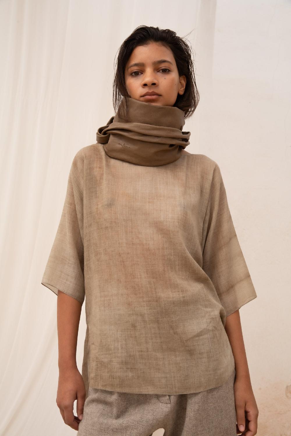 Cortana Bree Top En Lana Virgen Melange