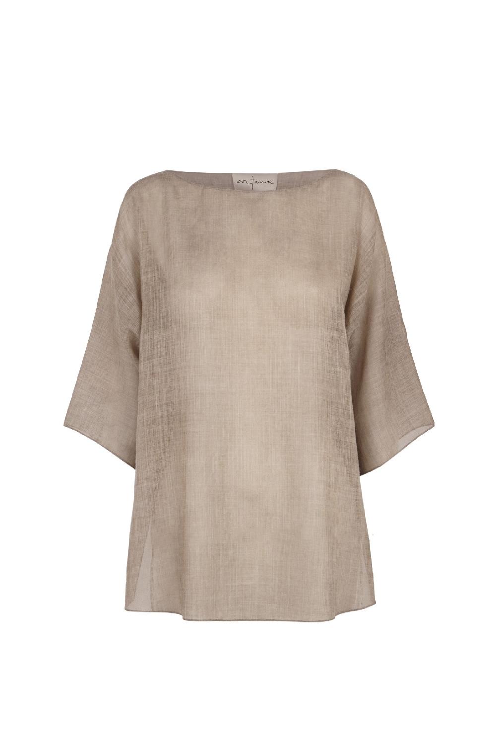 Cortana Bree Top En Lana Virgen Melange