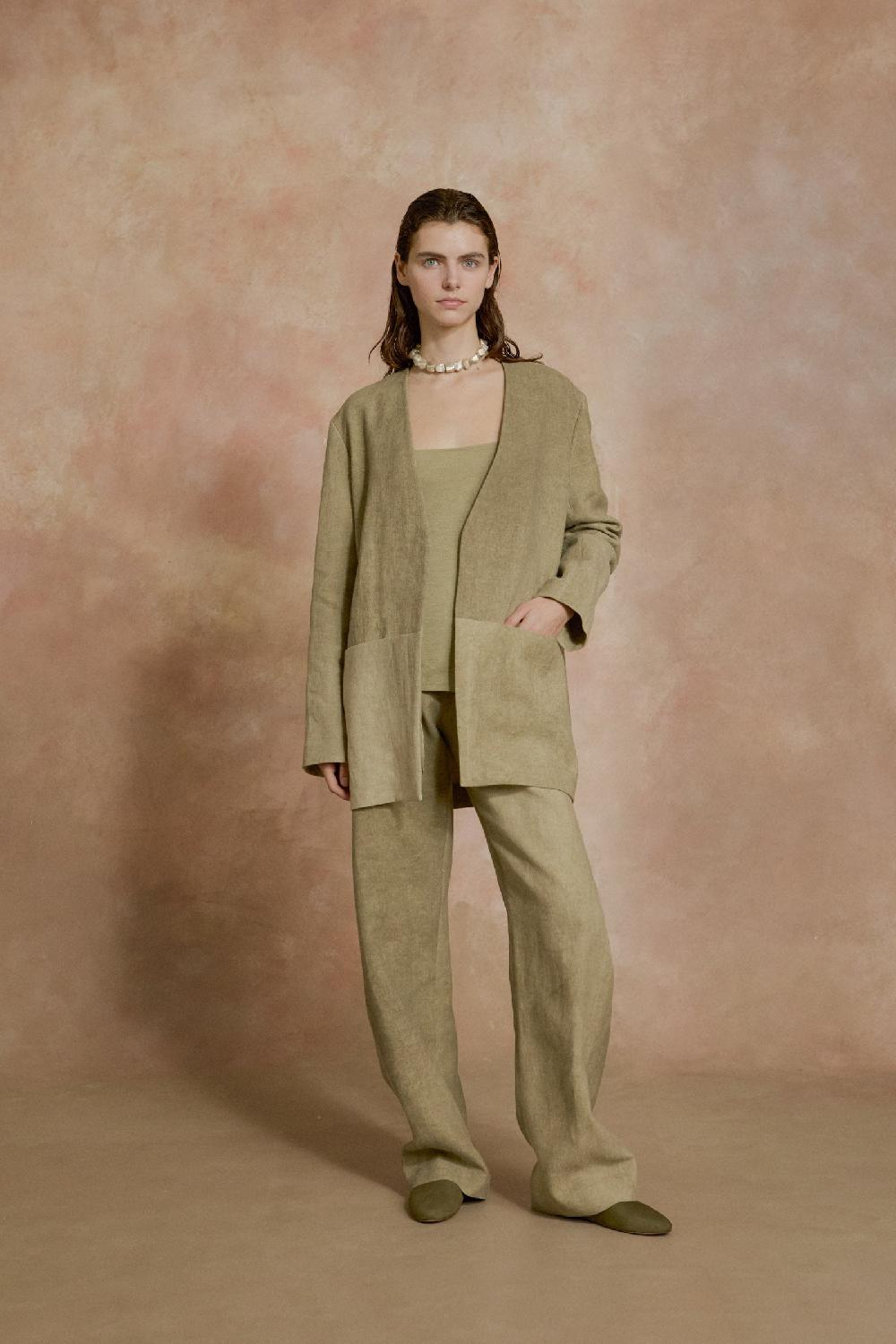 Cortana Cali Pantalon Verde Maltinto