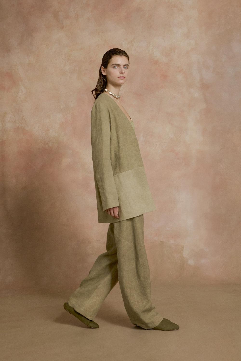 Cortana Cali Pantalon Verde Maltinto