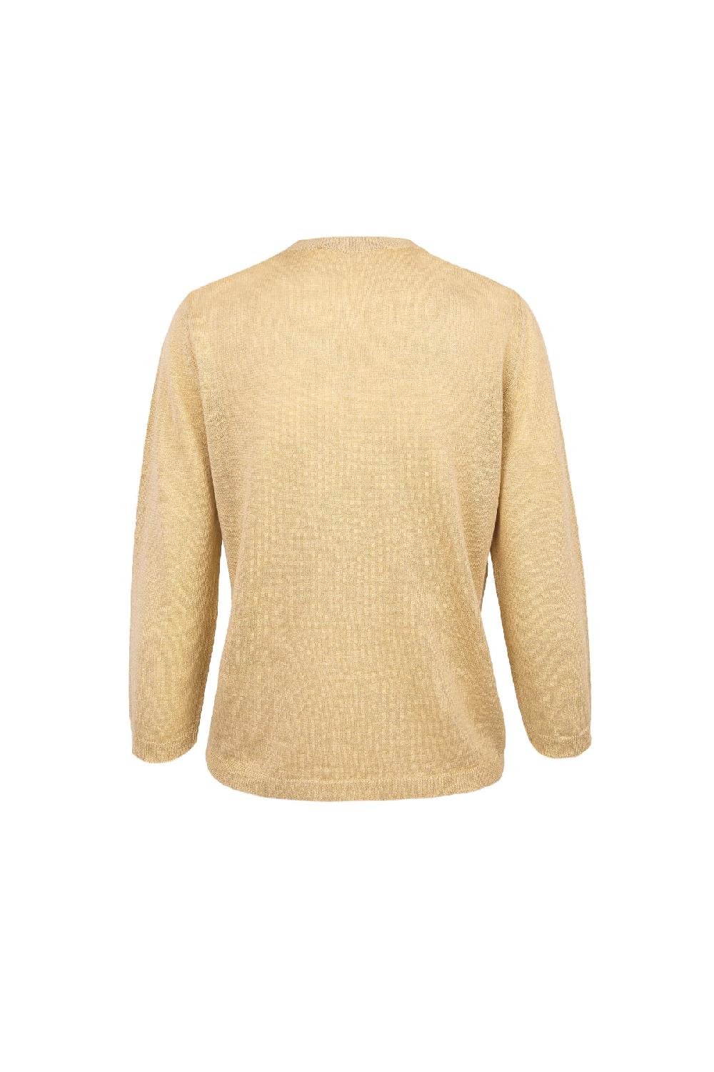 Cortana Canton Cardigan De Punto Vainilla