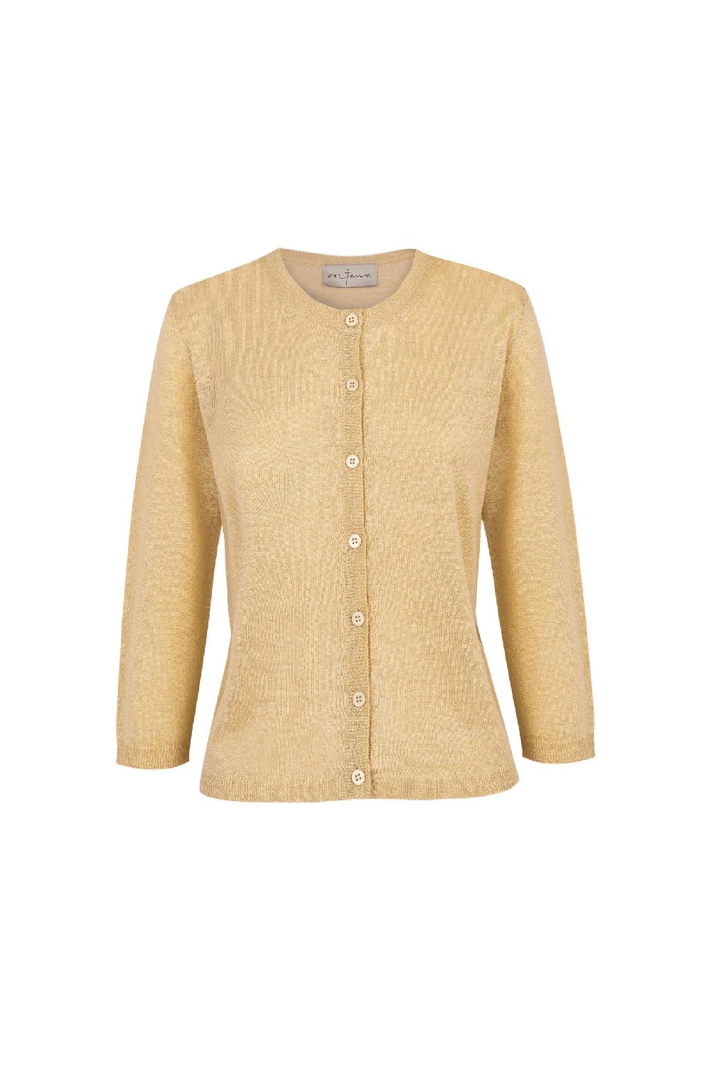 Cortana Canton cardigan de punto vainilla