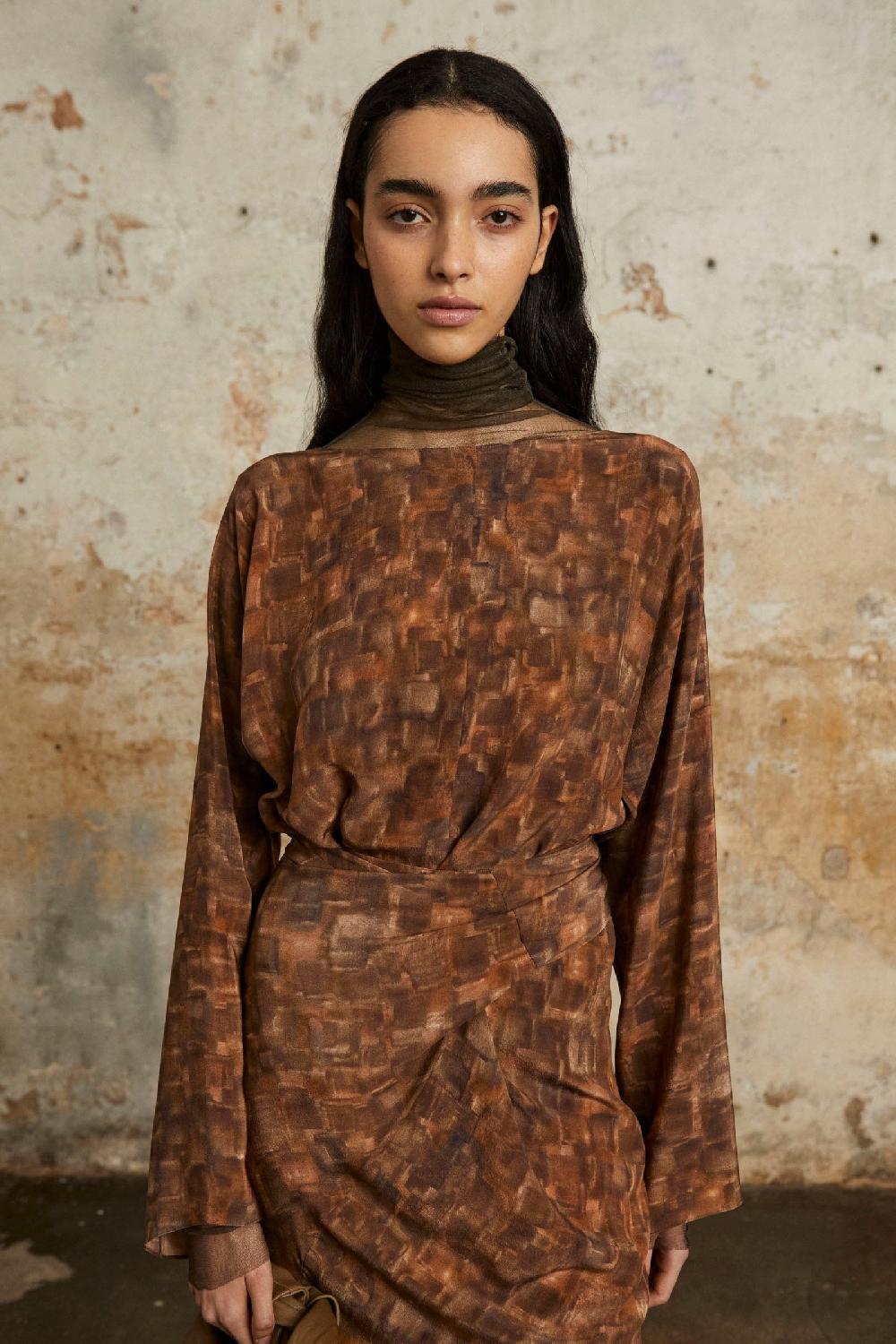 Cortana Cisne De Tul Chestnut