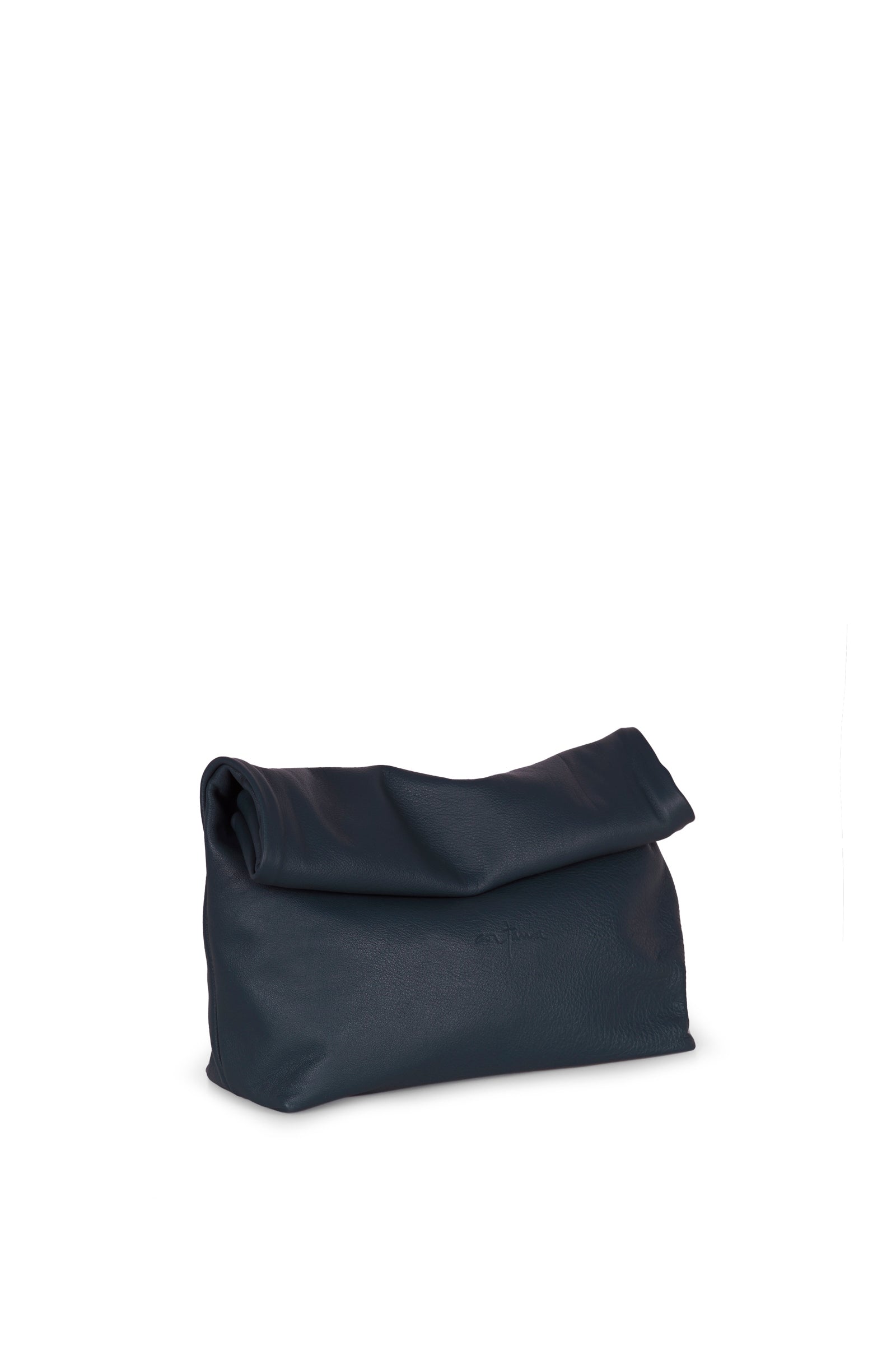 Cortana Delhi S Clutch En Cuero Negro