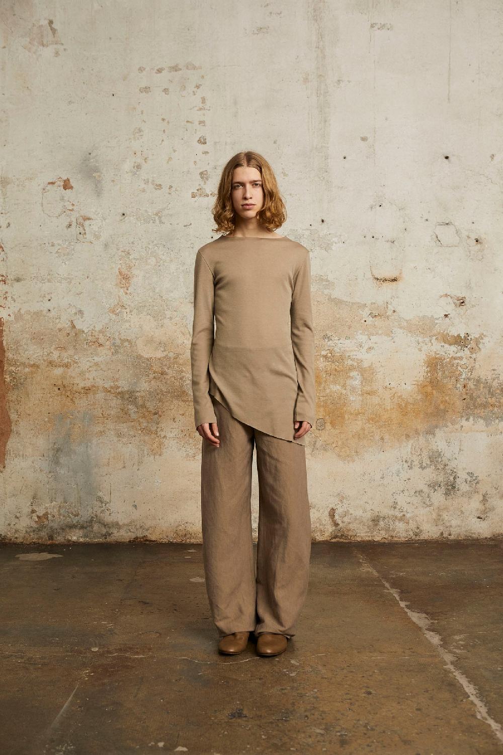 Cortana Genet Top De Lana Virgen Caoba